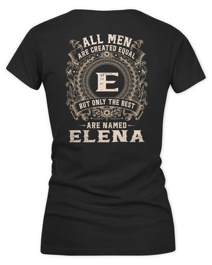 All Men Are Created Equal Cool Logo Shirt ELENA M1-60 / Women's V-Neck T-Shirt / black
