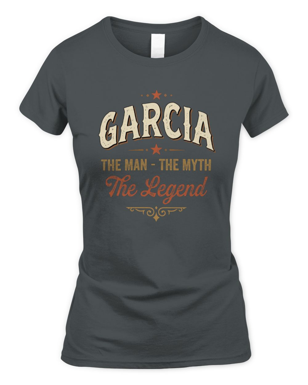 I'm Name I'm Not Rude I Just Have The Balls Funny T-Shirt GARCIA M1-77 / Women's Standard T-Shirt / charcoal