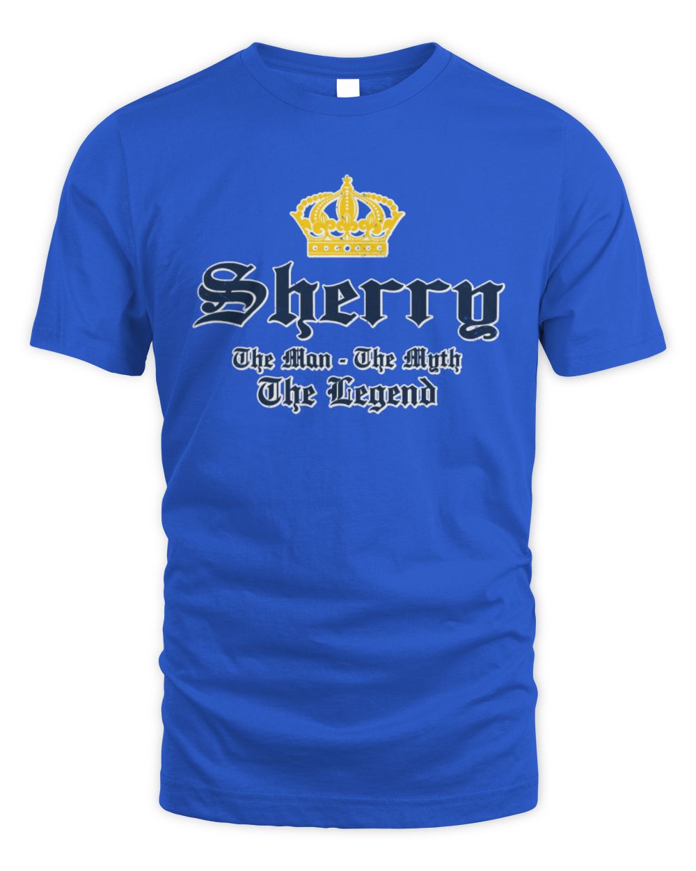 The Man The Myth The Legend Corona Beer T-Shirt SHERRY M1-S83 / Unisex Standard T-Shirt / royal