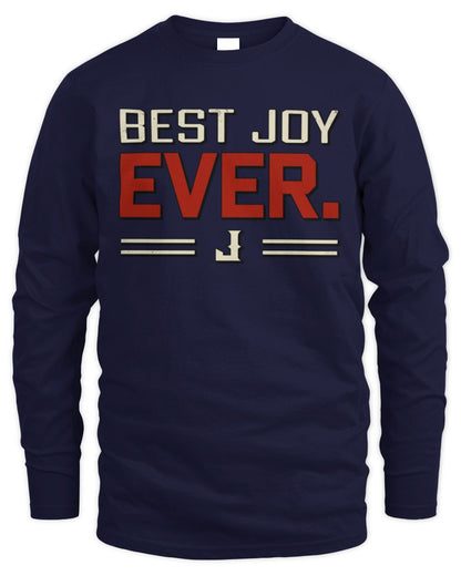 Best Your Name Ever Cool Shirt JOY M1-58 / Men's Long Sleeved T-Shirt / navy