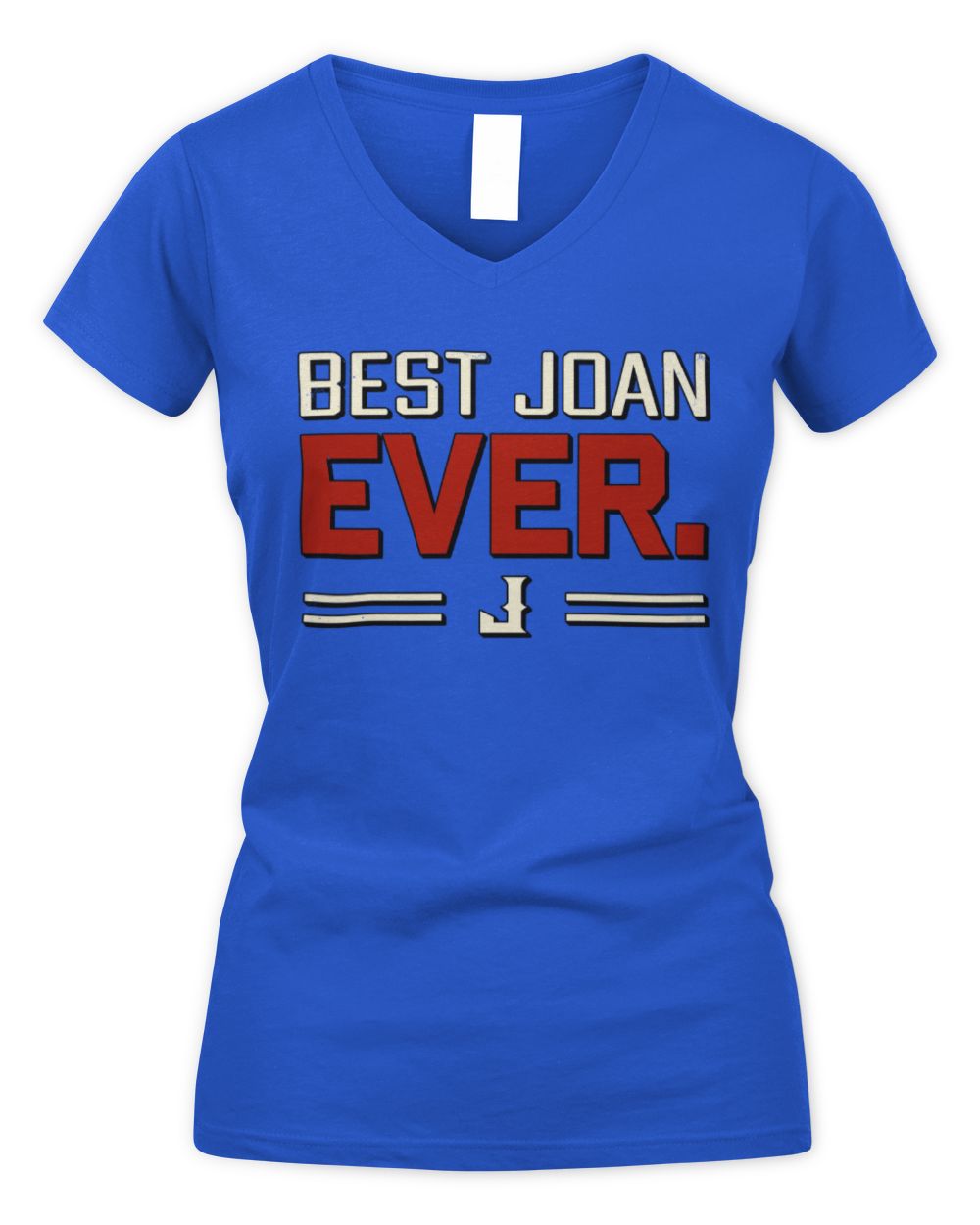 Best Your Name Ever Cool Shirt JOAN M1-58 / Women's V-Neck T-Shirt / royal
