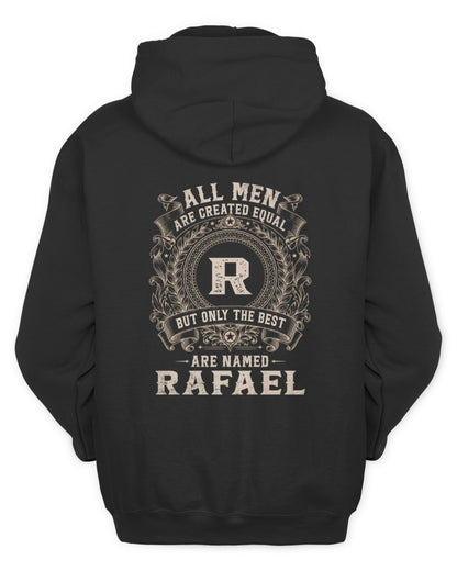 All Men Are Created Equal Cool Logo Shirt RAFAEL M1-60 / Unisex Hoodie / black
