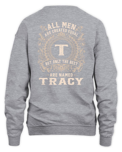 All Men Are Created Equal Cool Logo Shirt TRACY M1-60 / Unisex Sweatshirt / sport grey