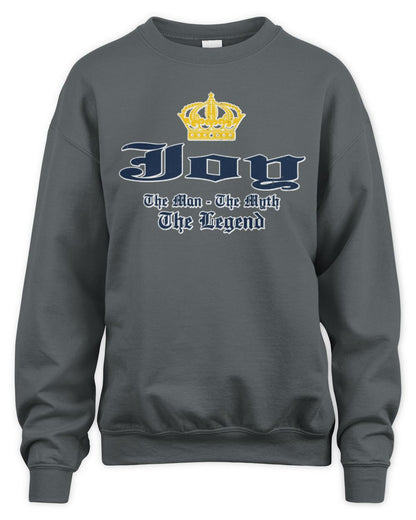 The Man The Myth The Legend Corona Beer T-Shirt JOY M1-S83 / Unisex Sweatshirt / charcoal