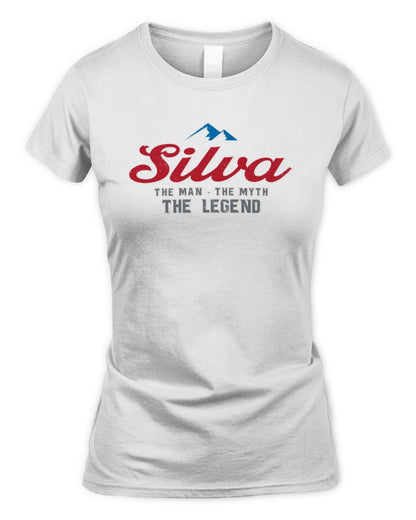 The Man The Myth The Legend Coors Light Beer T-Shirt SILVA M1-S84 / Women's Standard T-Shirt / white