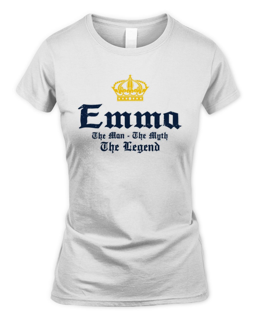 The Man The Myth The Legend Corona Beer T-Shirt EMMA M1-S83 / Women's Standard T-Shirt / white