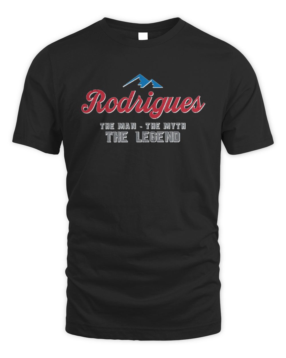 The Man The Myth The Legend Coors Light Beer T-Shirt RODRIGUES M1-S84 / Unisex Standard T-Shirt / black