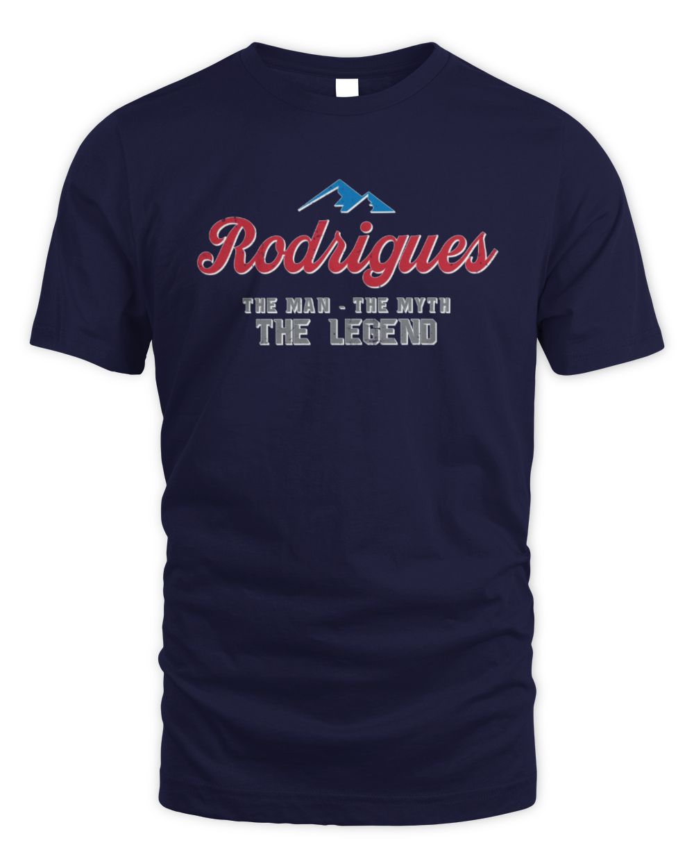 The Man The Myth The Legend Coors Light Beer T-Shirt RODRIGUES M1-S84 / Unisex Standard T-Shirt / navy