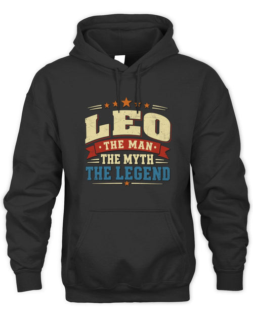 The Man The Myth The Legend Ribbon Vintage T-Shirt LEO M1-56 / Unisex Hoodie / black