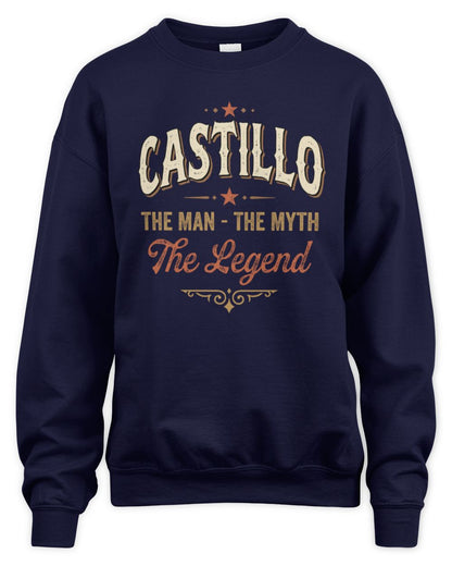 I'm Name I'm Not Rude I Just Have The Balls Funny T-Shirt CASTILLO M1-77 / Unisex Sweatshirt / navy