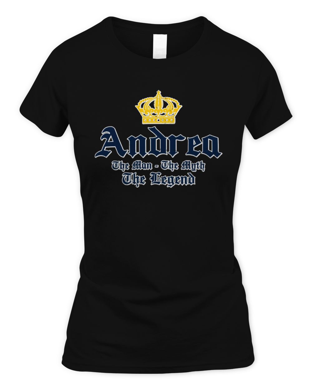 The Man The Myth The Legend Corona Beer T-Shirt ANDREA M1-S83 / Women's Standard T-Shirt / black