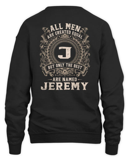 All Men Are Created Equal Cool Logo Shirt JEREMY M1-60 / Unisex Sweatshirt / black