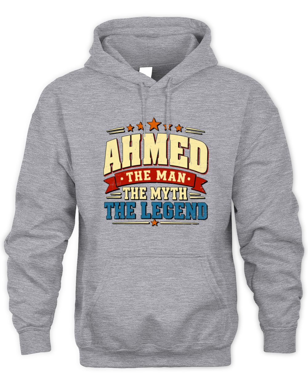 The Man The Myth The Legend Ribbon Vintage T-Shirt AHMED M1-56 / Unisex Hoodie / sport grey
