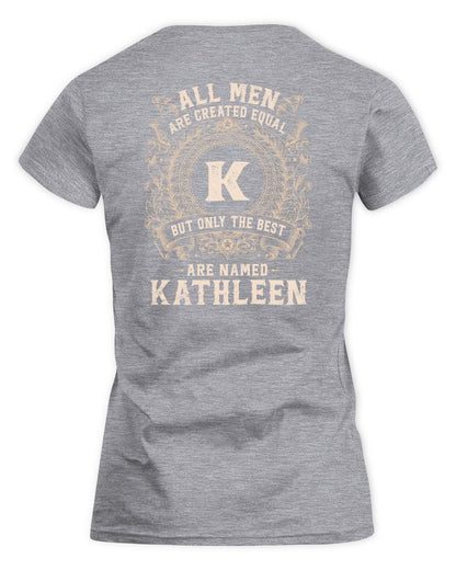 All Men Are Created Equal Cool Logo Shirt KATHLEEN M1-60 / Women's Standard T-Shirt / sport grey