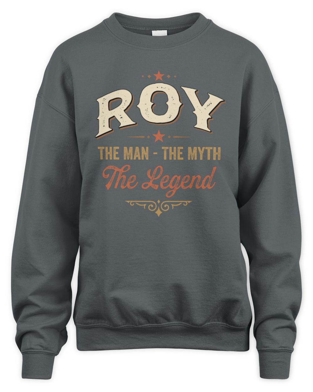 I'm Name I'm Not Rude I Just Have The Balls Funny T-Shirt ROY M1-77 / Unisex Sweatshirt / charcoal
