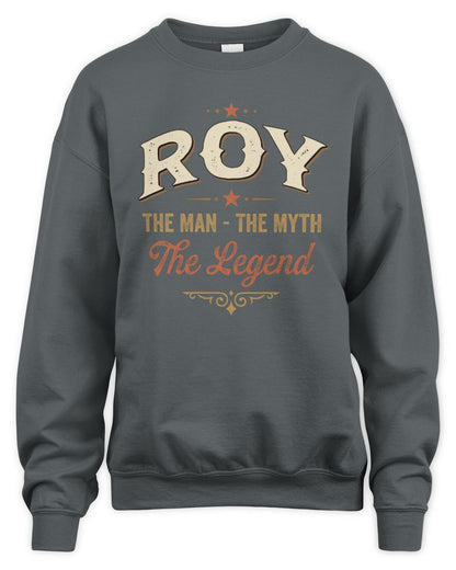 I'm Name I'm Not Rude I Just Have The Balls Funny T-Shirt ROY M1-77 / Unisex Sweatshirt / charcoal