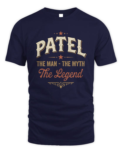 I'm Name I'm Not Rude I Just Have The Balls Funny T-Shirt PATEL M1-77 / Unisex Standard T-Shirt / navy