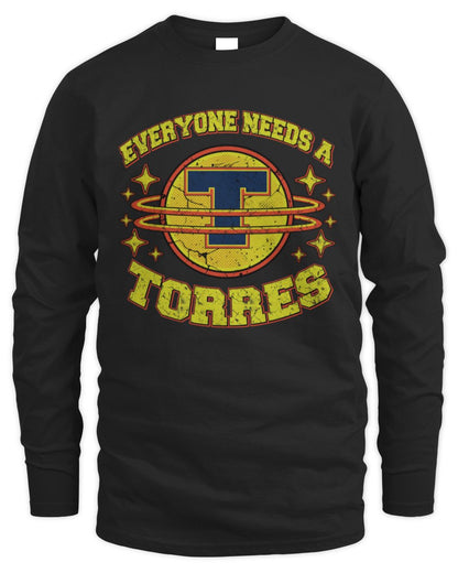 Everyone Needs a Your Name Shirt TORRES M1-76 / Men's Long Sleeved T-Shirt / black