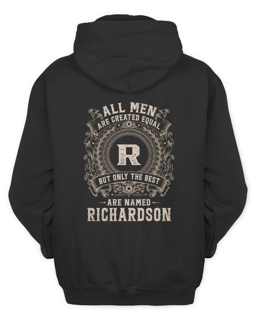 All Men Are Created Equal Cool Logo Shirt RICHARDSON M1-60 / Unisex Hoodie / black