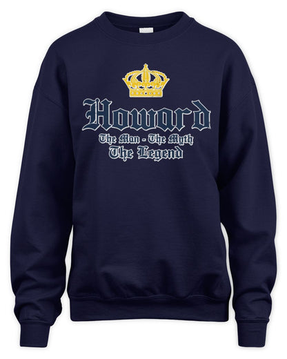 The Man The Myth The Legend Corona Beer T-Shirt HOWARD M1-S83 / Unisex Sweatshirt / navy