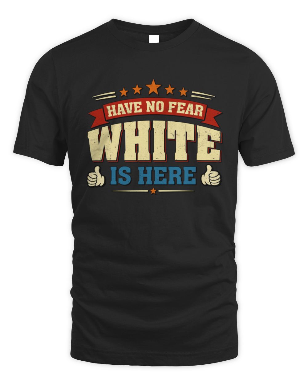 Have No Fear Your Name Is Here Cool Graphic T-Shirt WHITE M1-71 / Unisex Standard T-Shirt / black