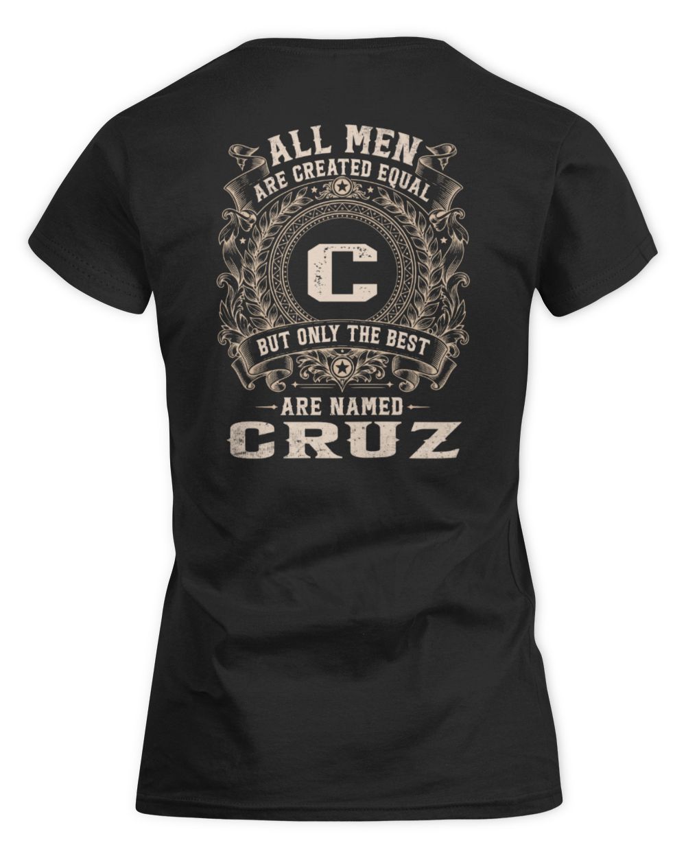 All Men Are Created Equal Cool Logo Shirt CRUZ M1-60 / Women's Standard T-Shirt / black