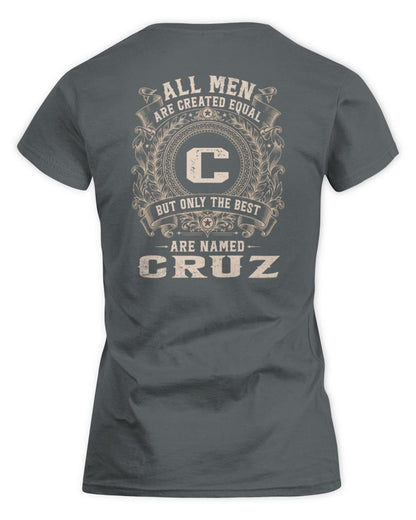 All Men Are Created Equal Cool Logo Shirt CRUZ M1-60 / Women's Standard T-Shirt / charcoal