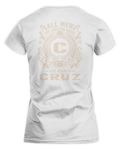 All Men Are Created Equal Cool Logo Shirt CRUZ M1-60 / Women's Standard T-Shirt / white