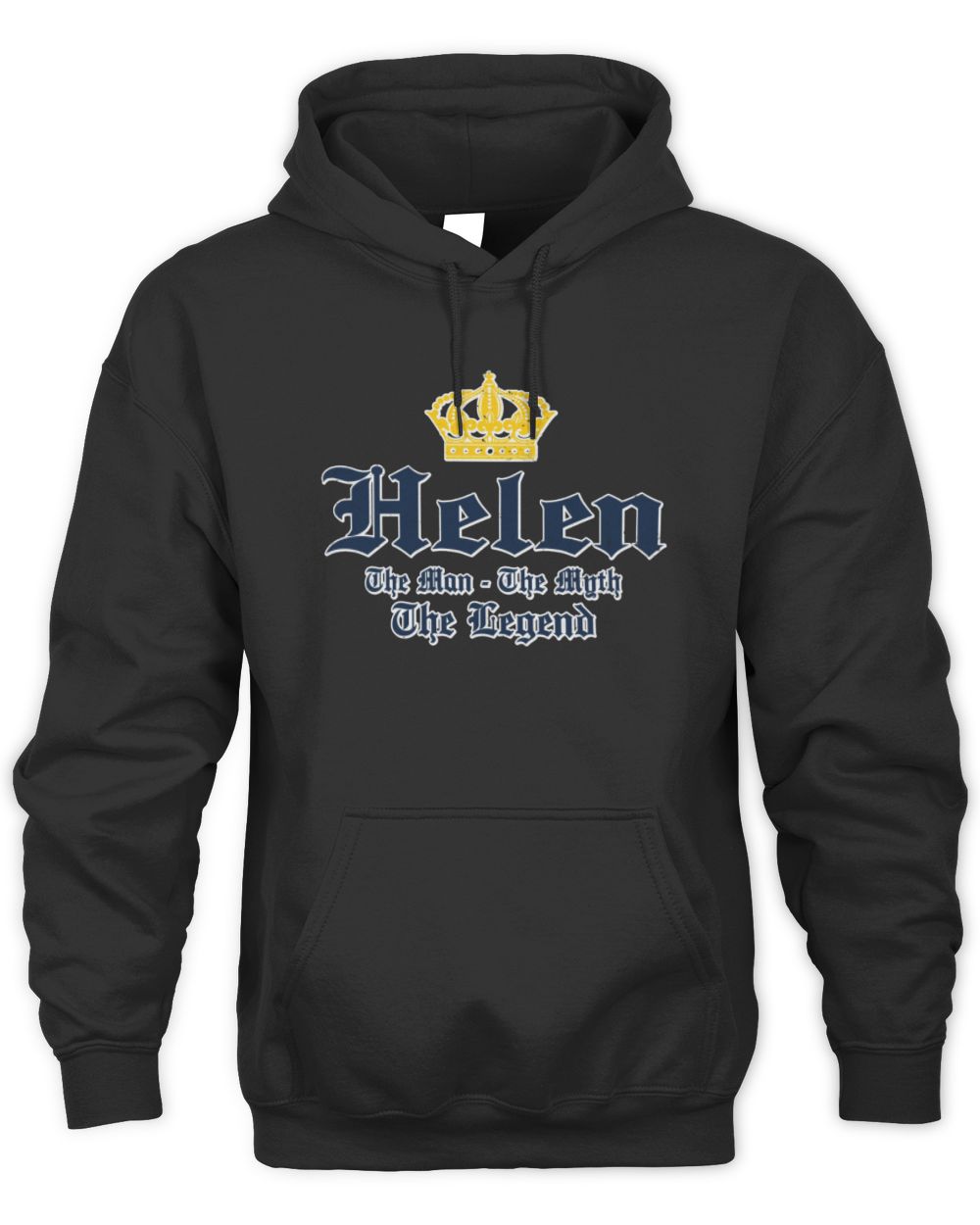 The Man The Myth The Legend Corona Beer T-Shirt HELEN M1-S83 / Unisex Hoodie / black