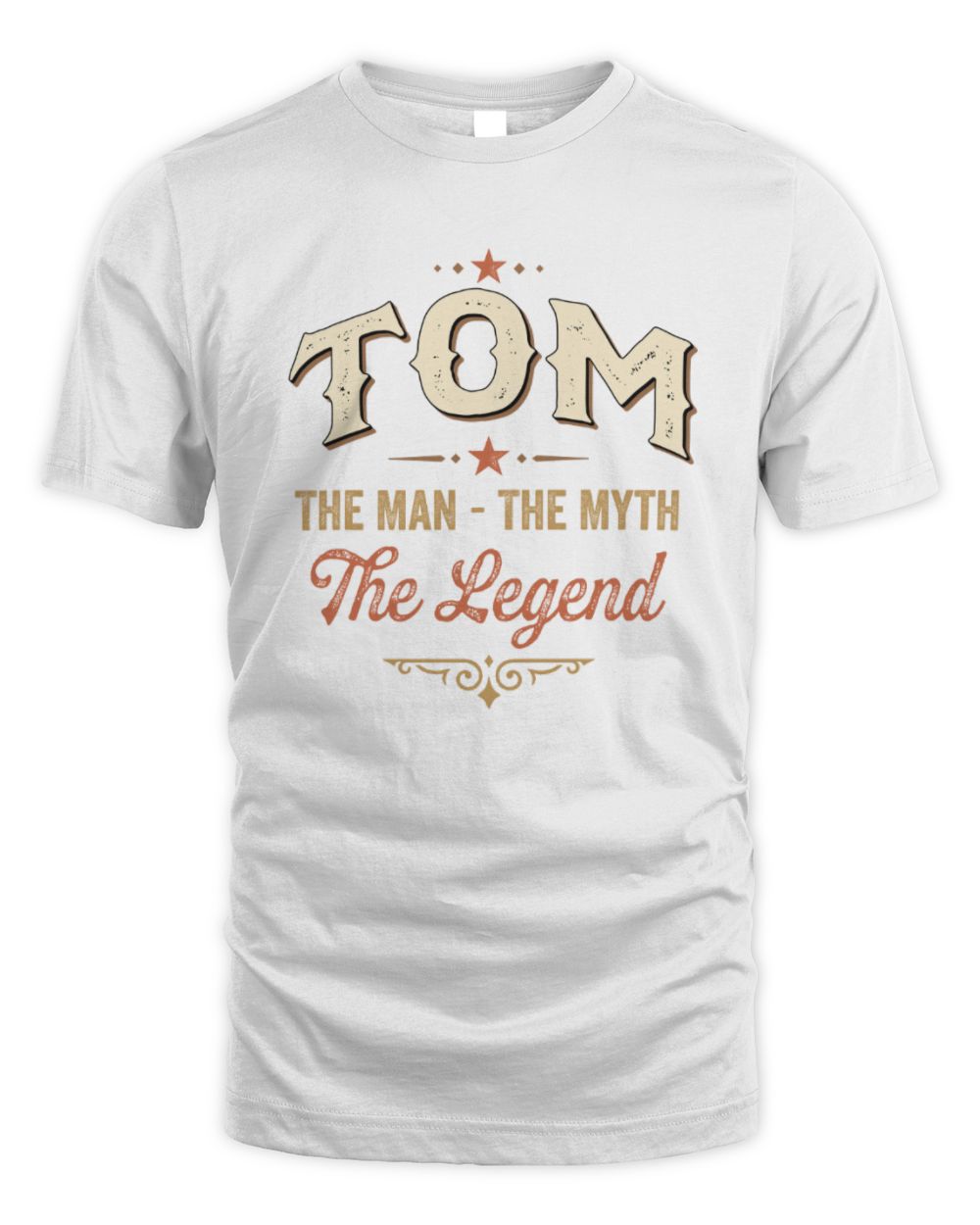 I'm Name I'm Not Rude I Just Have The Balls Funny T-Shirt TOM M1-77 / Unisex Standard T-Shirt / white