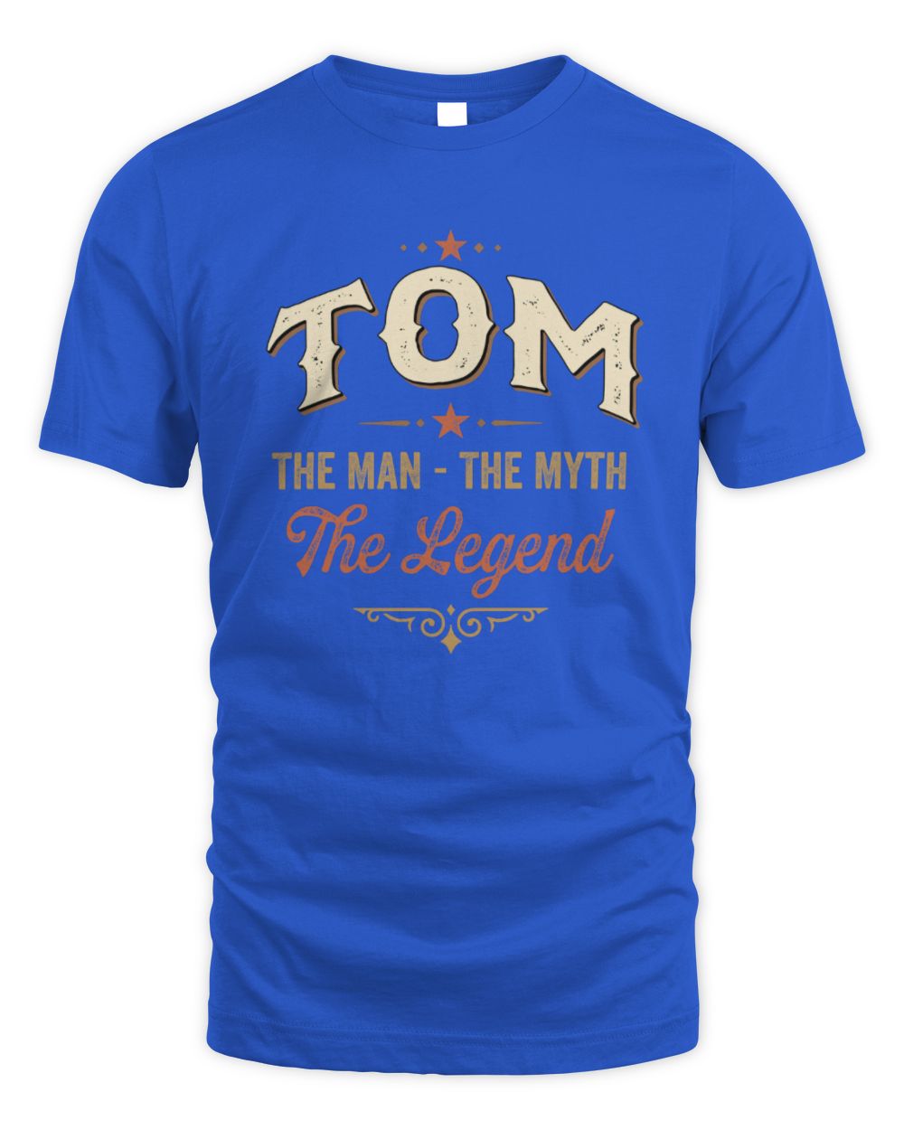 I'm Name I'm Not Rude I Just Have The Balls Funny T-Shirt TOM M1-77 / Unisex Standard T-Shirt / royal