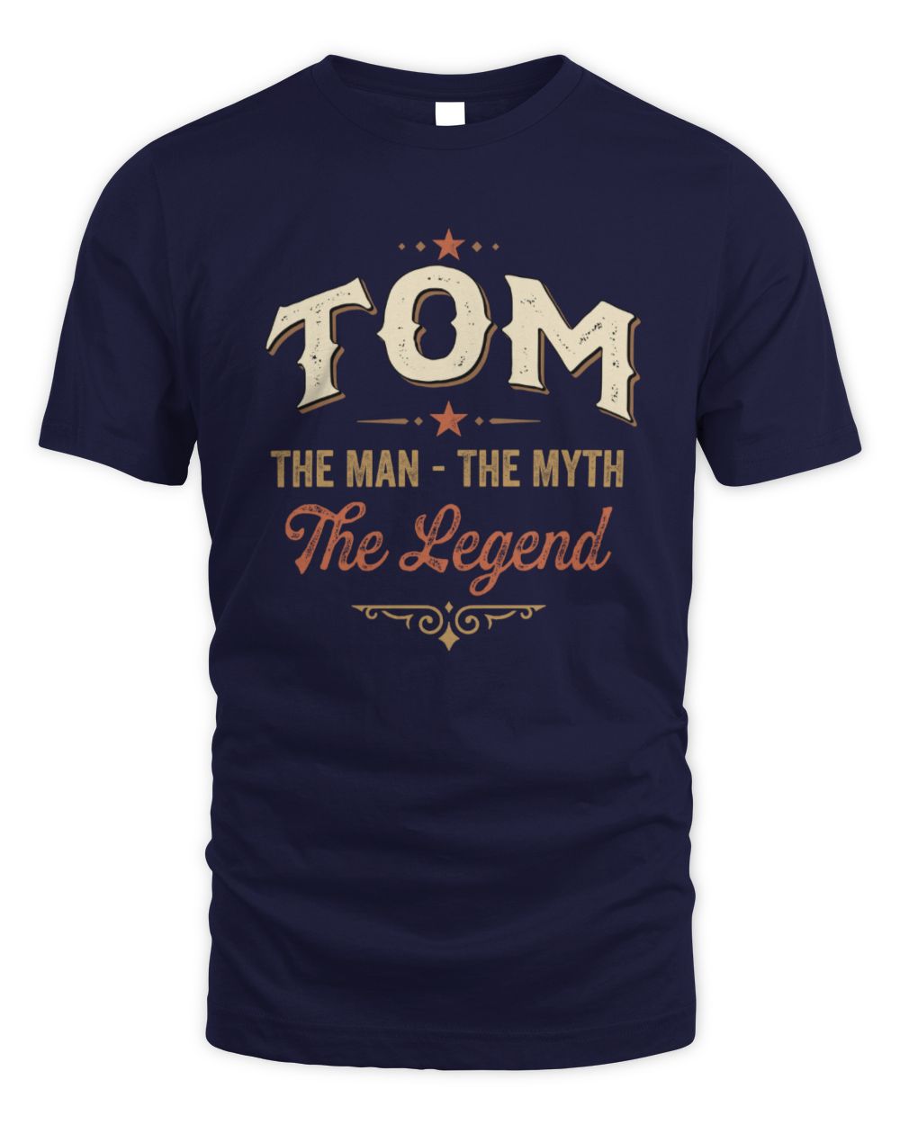 I'm Name I'm Not Rude I Just Have The Balls Funny T-Shirt TOM M1-77 / Unisex Standard T-Shirt / navy