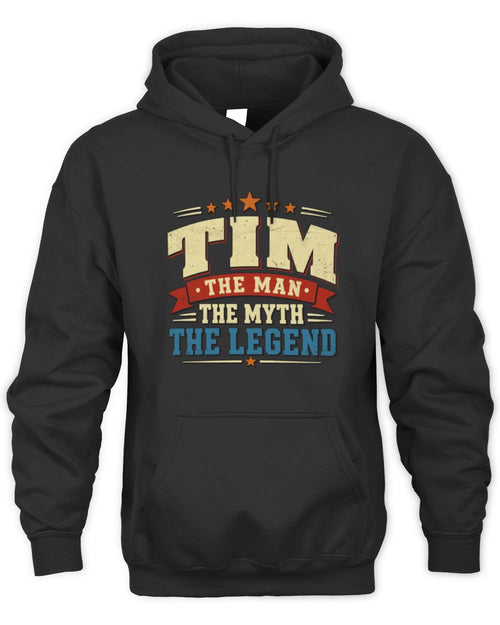 The Man The Myth The Legend Ribbon Vintage T-Shirt TIM M1-56 / Unisex Hoodie / black