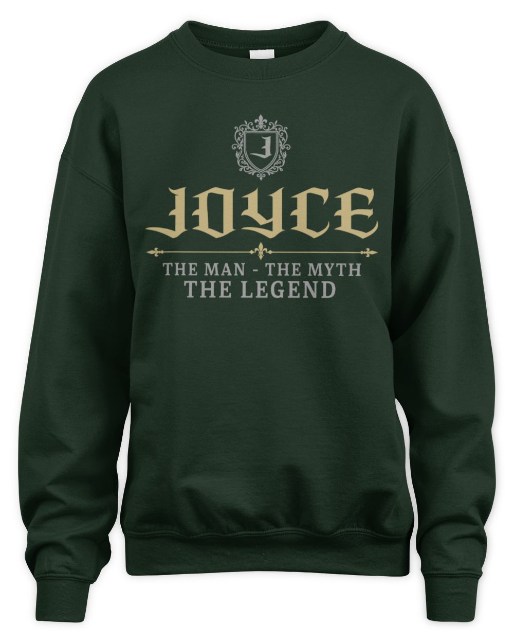 The Man The Myth The Legend Western Shirt JOYCE M1-78 / Unisex Sweatshirt / forest green