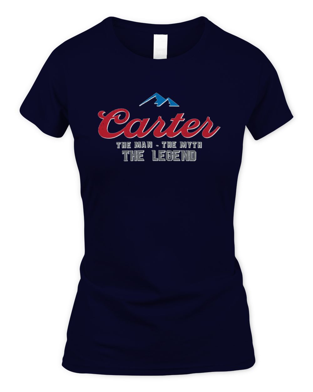The Man The Myth The Legend Coors Light Beer T-Shirt CARTER M1-S84 / Women's Standard T-Shirt / navy
