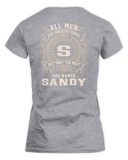All Men Are Created Equal Cool Logo Shirt SANDY M1-60 / Women's Standard T-Shirt / sport grey
