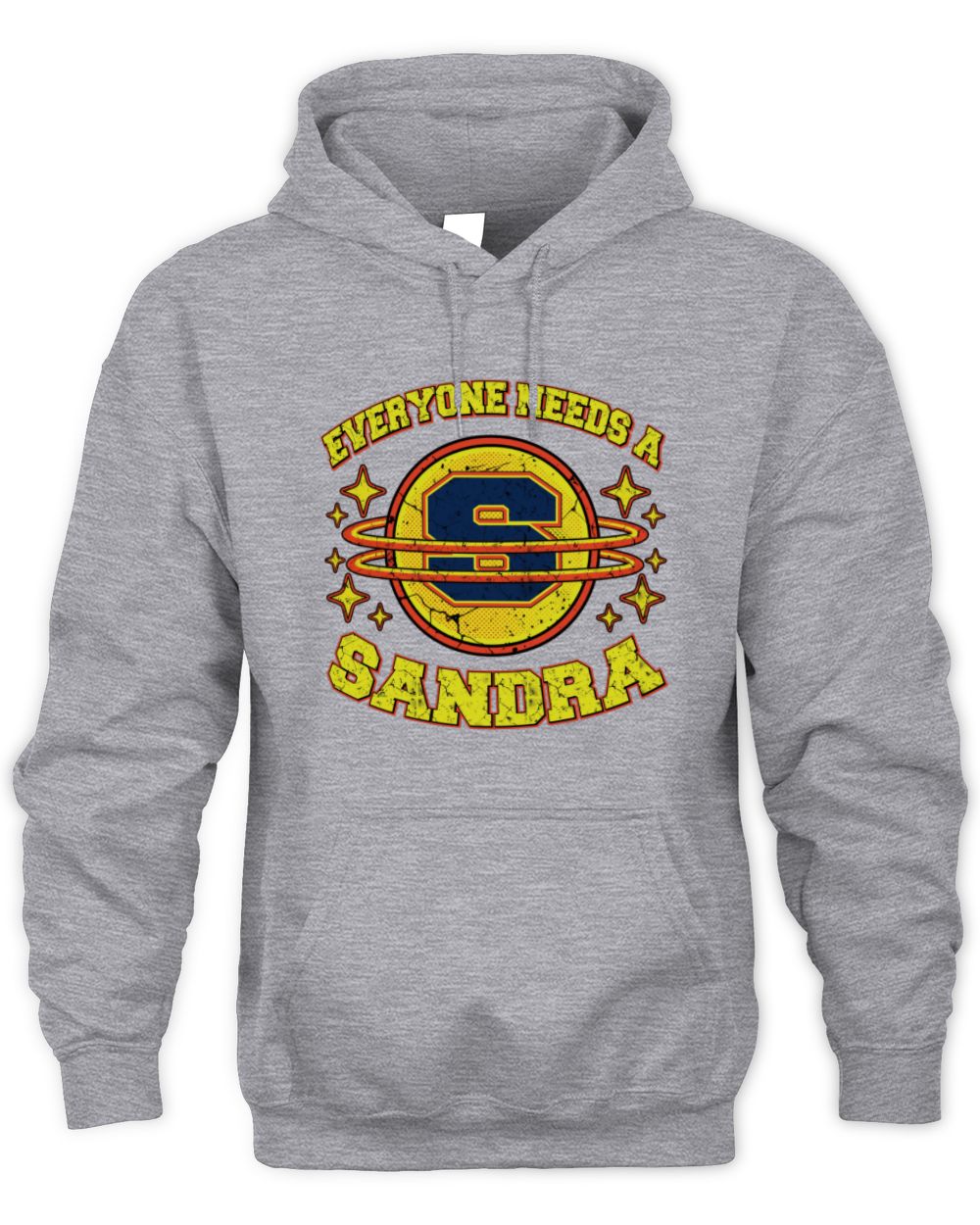 Everyone Needs a Your Name Shirt SANDRA M1-76 / Unisex Hoodie / sport grey