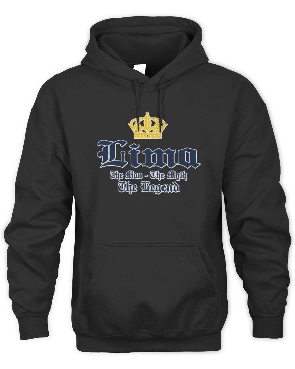 The Man The Myth The Legend Corona Beer T-Shirt LIMA M1-S83 / Unisex Hoodie / black