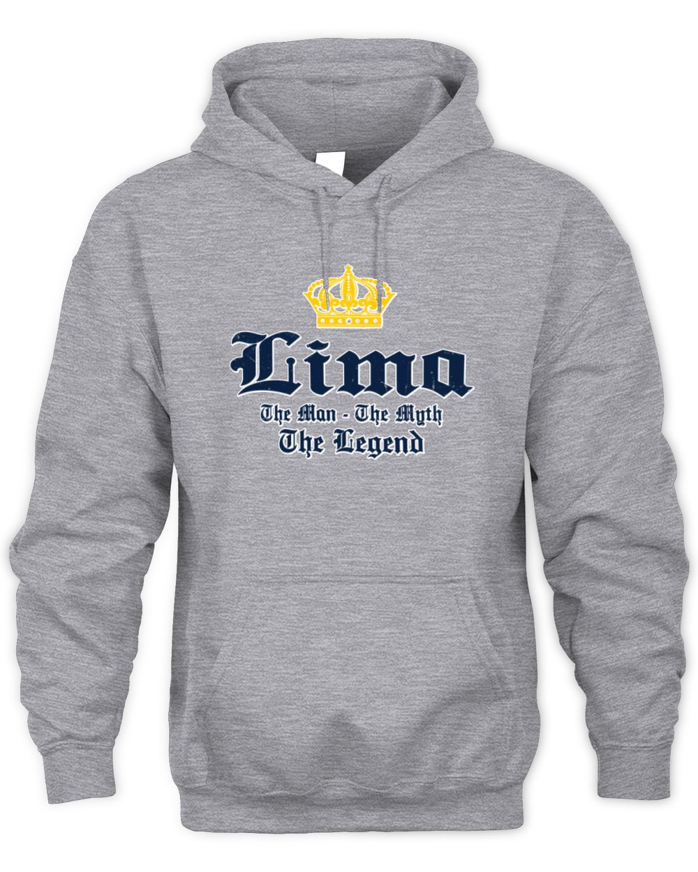 The Man The Myth The Legend Corona Beer T-Shirt LIMA M1-S83 / Unisex Hoodie / sport grey