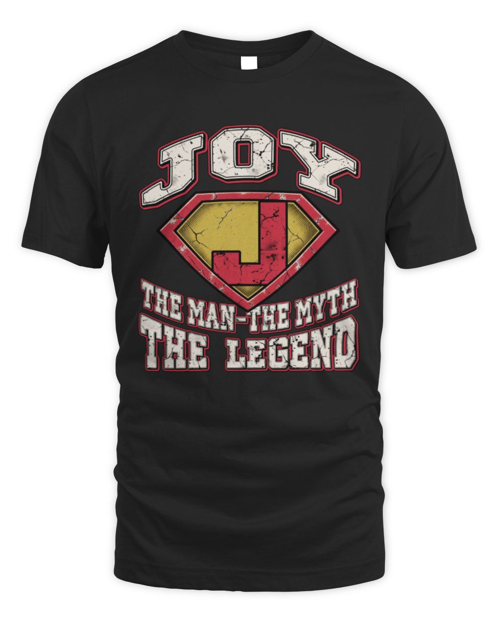The Man The Myth The Legend Superman Graphic T-Shirt JOY M1-74 / Unisex Standard T-Shirt / black