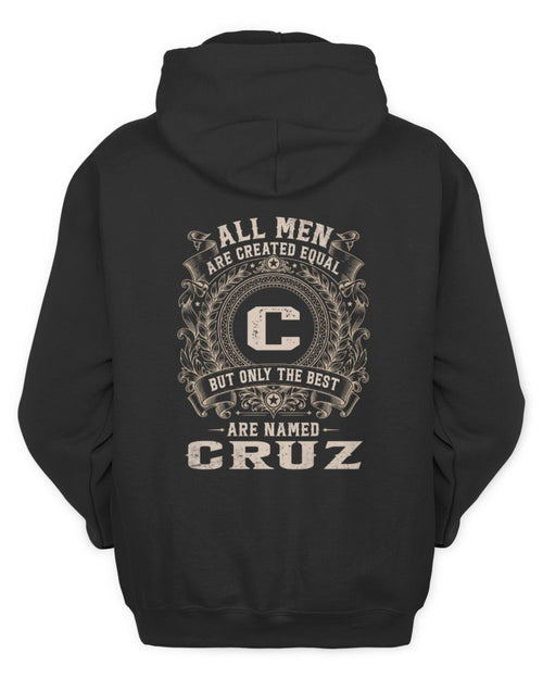 All Men Are Created Equal Cool Logo Shirt CRUZ M1-60 / Unisex Hoodie / black