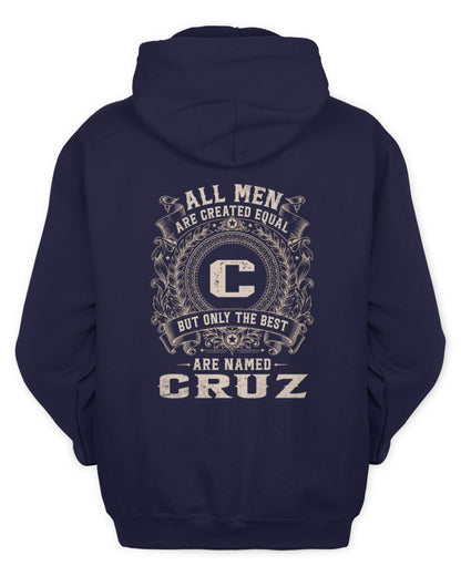 All Men Are Created Equal Cool Logo Shirt CRUZ M1-60 / Unisex Hoodie / navy