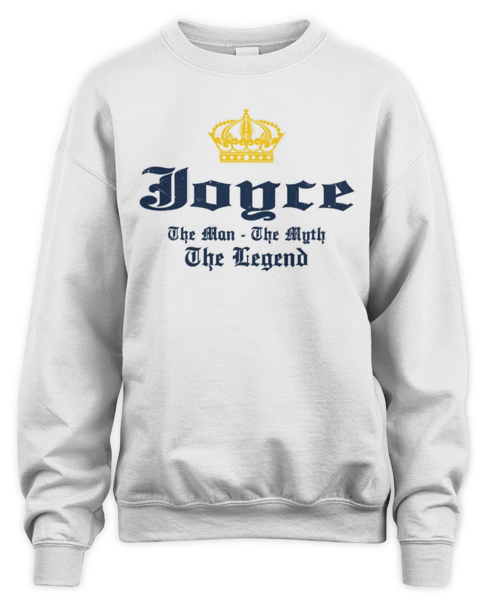 The Man The Myth The Legend Corona Beer T-Shirt JOYCE M1-S83 / Unisex Sweatshirt / white
