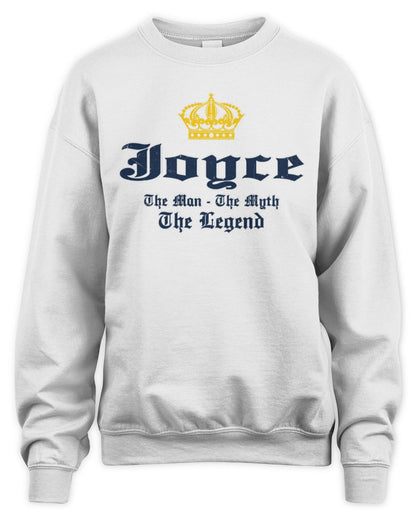 The Man The Myth The Legend Corona Beer T-Shirt JOYCE M1-S83 / Unisex Sweatshirt / white