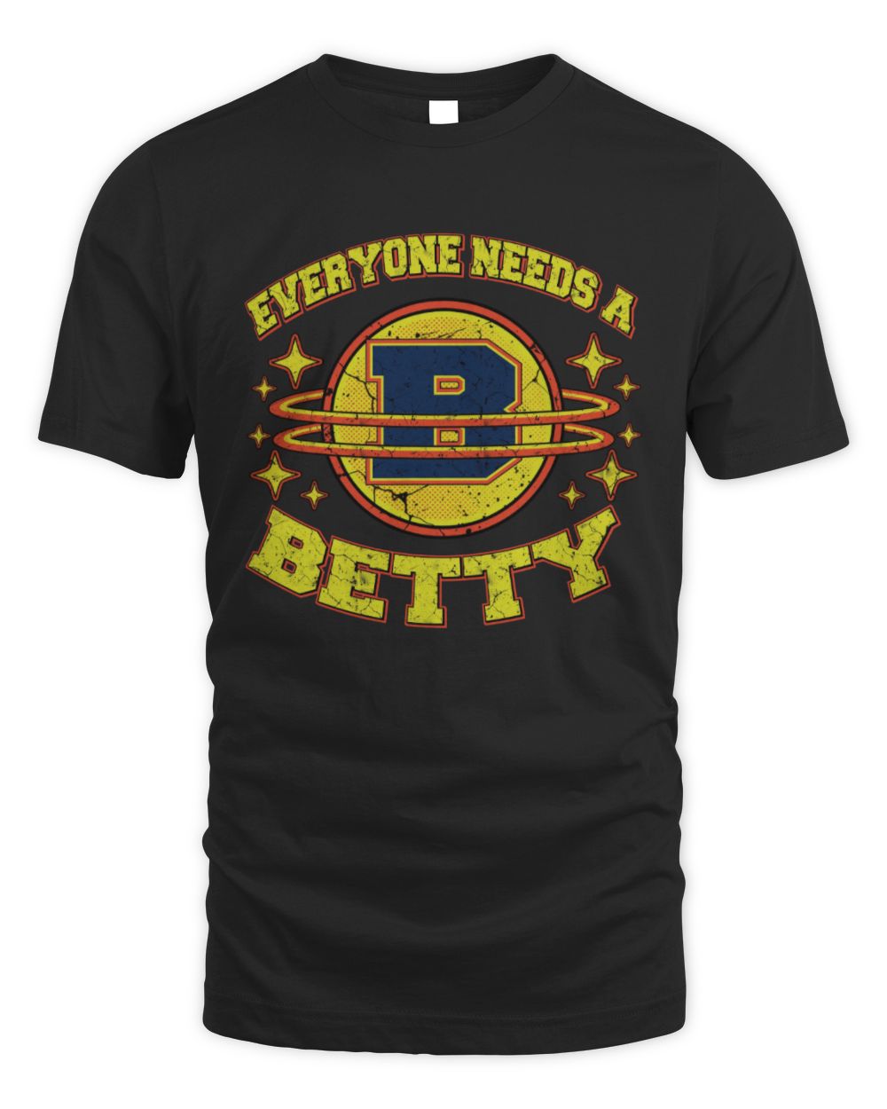 Everyone Needs a Your Name Shirt BETTY M1-76 / Unisex Standard T-Shirt / black