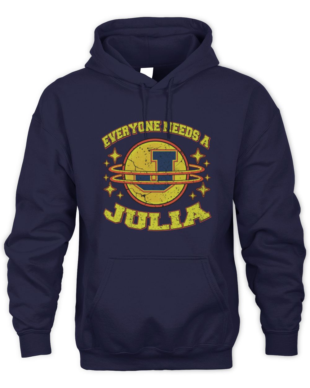 Everyone Needs a Your Name Shirt JULIA M1-76 / Unisex Hoodie / navy