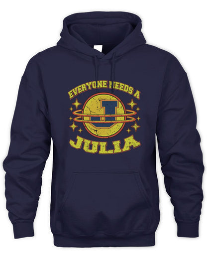 Everyone Needs a Your Name Shirt JULIA M1-76 / Unisex Hoodie / navy