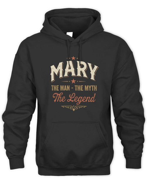 I'm Name I'm Not Rude I Just Have The Balls Funny T-Shirt MARY M1-77 / Unisex Hoodie / black