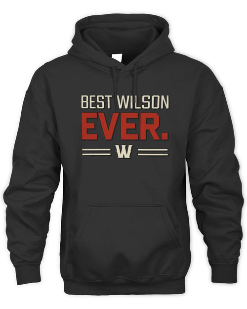 Best Your Name Ever Cool Shirt WILSON M1-58 / Unisex Hoodie / black