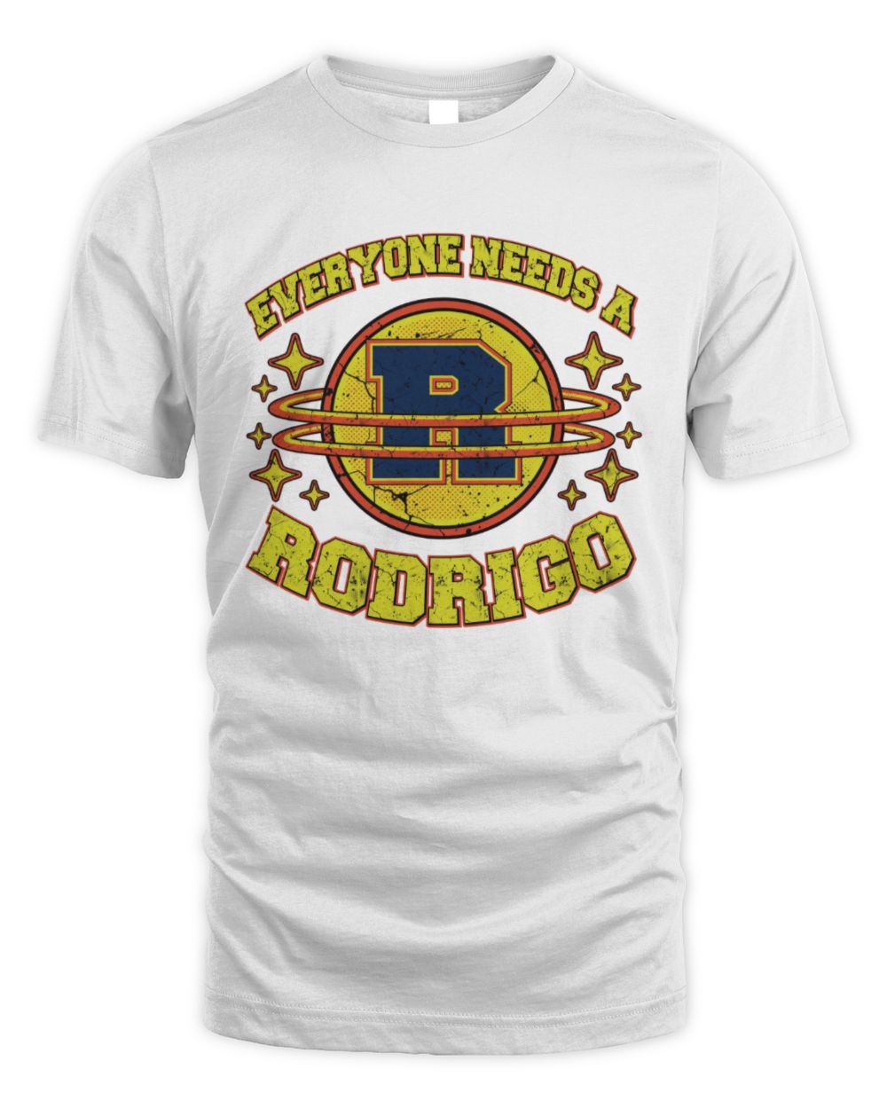Everyone Needs a Your Name Shirt RODRIGO M1-76 / Unisex Standard T-Shirt / white